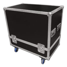 Music Instrument Rack Flight Case With Wheels Scratch Resistant Easy Carrying